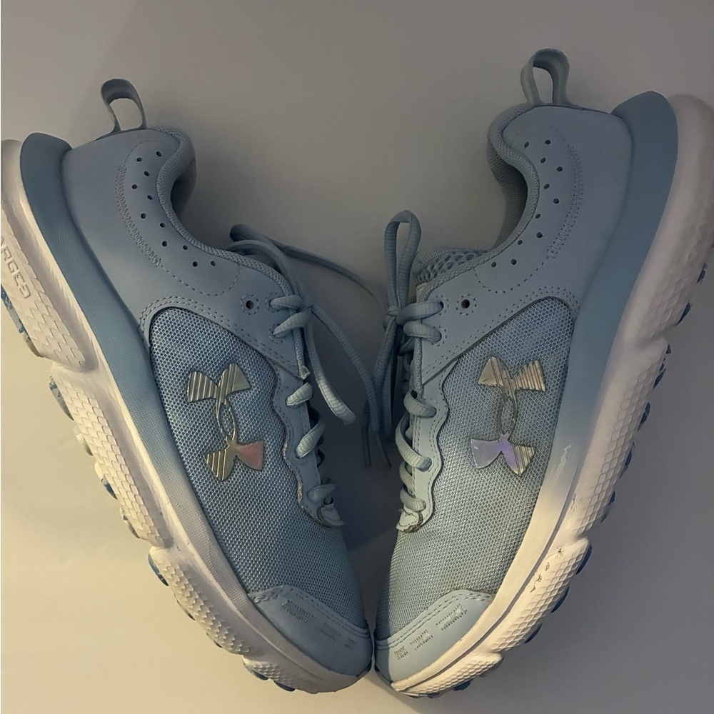 Light Blue Under Armour Sneakers - Picture 3 of 5